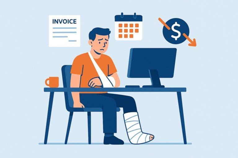 Seguro de baja laboral para autónomos: cómo no arruinarte si te pones enfermo